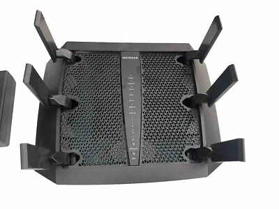 Netgear R8000 Nighthawk X6 AC3200 Tri-Band WiFi Router Black - Image 1 of 4