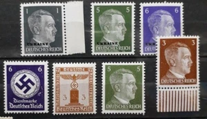 1934 1941 TERZO REICH. FRANCOBOLLI COMPLEANNO HITLER - Foto 1 di 2