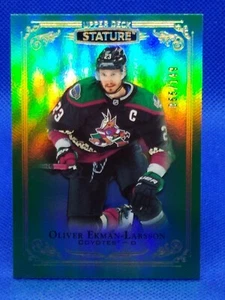 2019-20 Upper Deck Stature Green /149 Oliver Ekman-Larsson #52 - Picture 1 of 2