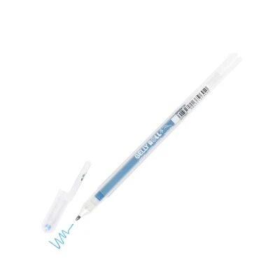 37960 Sakura Gelly Roll Pen Stardust Gel Pen, Blue Star, 0.5mm, Pack of 1 - Image 1 of 2