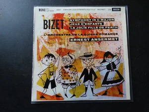 LP BIZET ANSERMET SUISSE ROMANDE - SYMPHONY JEUX D'ENFANTS / excellent état - Imagen 1 de 3