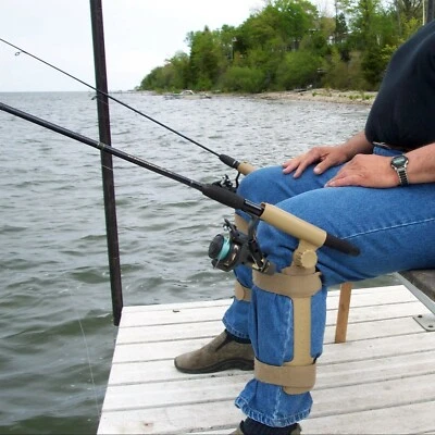 FISH-N-CHUM Leg Mounted Fishing  Rod / Pole Holder - Image 1 of 4