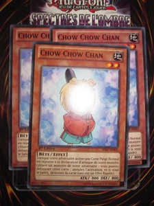 YU-GI-OH! COM CHOW CHOW CHAN X3 (PLAYSET) SHSP-FR002 NEUF FRANCAIS EDITION 1 - Picture 1 of 1