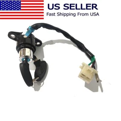 Igntion Switch Lock Keys For Honda VTX1300S VTX1300C VTX1300R VTX1300T 2005-2009 - Image 1 of 4