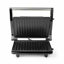 BISTECCHIERA PIASTRA GRIGLIA ELETTRICA TERMOSTATO REGOLABILE 750W RISCALDAMENTO