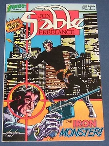 Jon Sable Freelance #1  June 1983  Mike Grell - Picture 1 of 1