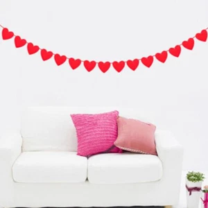 Amor Corazón Bunting Guirnalda Estandarte Baby Shower San Valentín Decoración Fiesta - Imagen 1 de 8