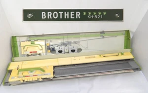 BROTHER KH-821 Knitting Machine Handicraft from Japan W/ Case Kh821 Used - Picture 1 of 5