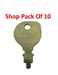 Shop Pack Of 10 Indak Keys Universal Fit For All Indak Type Key Switches 10 Keys - Picture 1 of 1