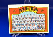 1972 Topps Baseball NEW YORK METS TEAM Card # 362