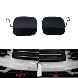1 Pair Front Bumper L+R Towing Hook Eye Cover Cap For PORSCHE CAYENNE 2018-2020 - Foto 1 di 6