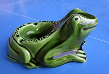Ancien Cendrier Grenouille L'Héritier Guyot Dijon (20 cm)