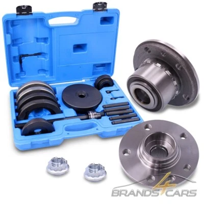 ATEC 2x RADLAGER VORNE/HINTEN+WERKZEUG FÜR VW MULTIVAN TRANSPORTER T5 TOUAREG - Bild 1 von 4