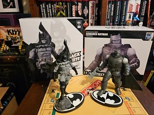 Batman Black & White Statue lot Mitch Gerads Frank Miller Armored DC Direct LOOK - Picture 1 of 18