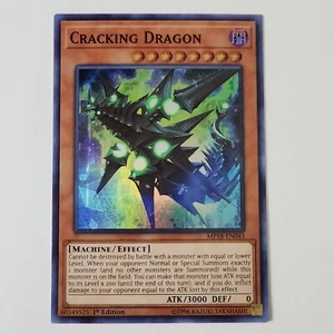 Cracking Dragon - MP18-EN043 - NM/VLP - Super Rare - 1st ed - Yugioh - Picture 1 of 2