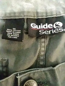 Gander Mountain Guide Series Shorts Men's 36 Outdoor Cotton Army Green Pockets - Picture 1 of 14