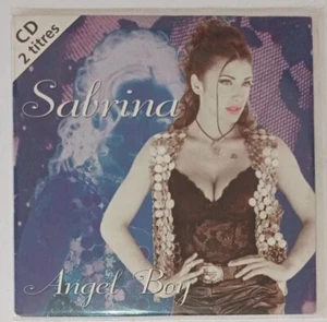 Sabrina Salerno Cd Single Sabrina Angel Boy 1995 Made in France Poligram - Foto 1 di 3