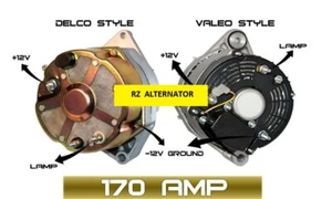 170AMP HIGH OUTPUT ALTERNATOR Fits VALEO PARIS RHONE VOLVO PENTA MARINE - Foto 1 di 1