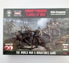 FLAMES OF WAR THE WORLD WAR II MINIATURES GAME 'RIFLE COMPANY USA' UBX03