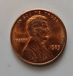 Coin Vintage Authentic United States ONE CENT 1983 Liberty - Picture 1 of 2