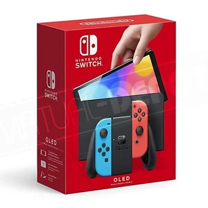 Nintendo Switch Modello OLED 7 pollici con Joy-Con SET BLU NEON/ROSSO NEON - NUOVO - Foto 1 di 6