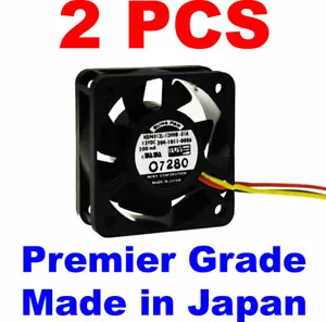 2-Pack Elina 9000 RPM High Speed 40MM 12V 3-Pin Computer Fan (40x40x13 MM) - Picture 1 of 3