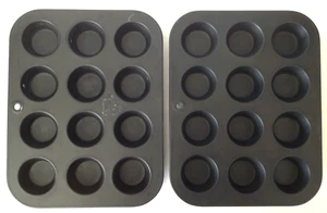 Mirro Alluminio Antiaderente 12 Mini Teglie per Muffin - Set di 2 - Foto 1 di 4