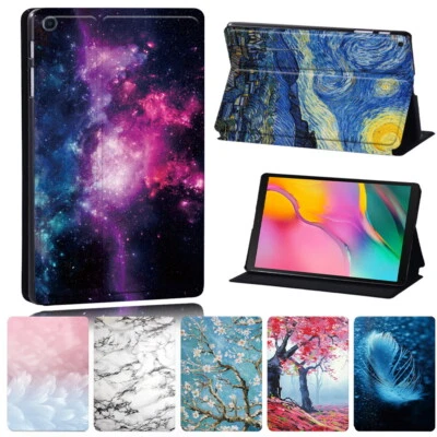 Colorful PU Leather Stand Cover Case For Samsung Tab A A6/8.0 9.6 10.1/Tab A7/A8 - Image 1 of 4