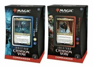 MTG Magic The Gathering Innistrad Crimson Vow BOTH Commander Decks SEALED! - Picture 1 of 1