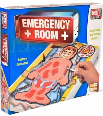 Emergency Operation Room Board Game Kid Family Party Fun Challenge Game NEW UK - Image 1 of 4