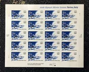 USA2006 #3995 39c Olympic Winter Games Torino Italy - Sheet of 20 Mint NH - Picture 1 of 1