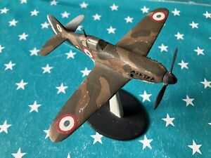 BUILT Wooden Gomix 1:72 Scale Dewoitine D-520 French Air Force Model Kit + STAND