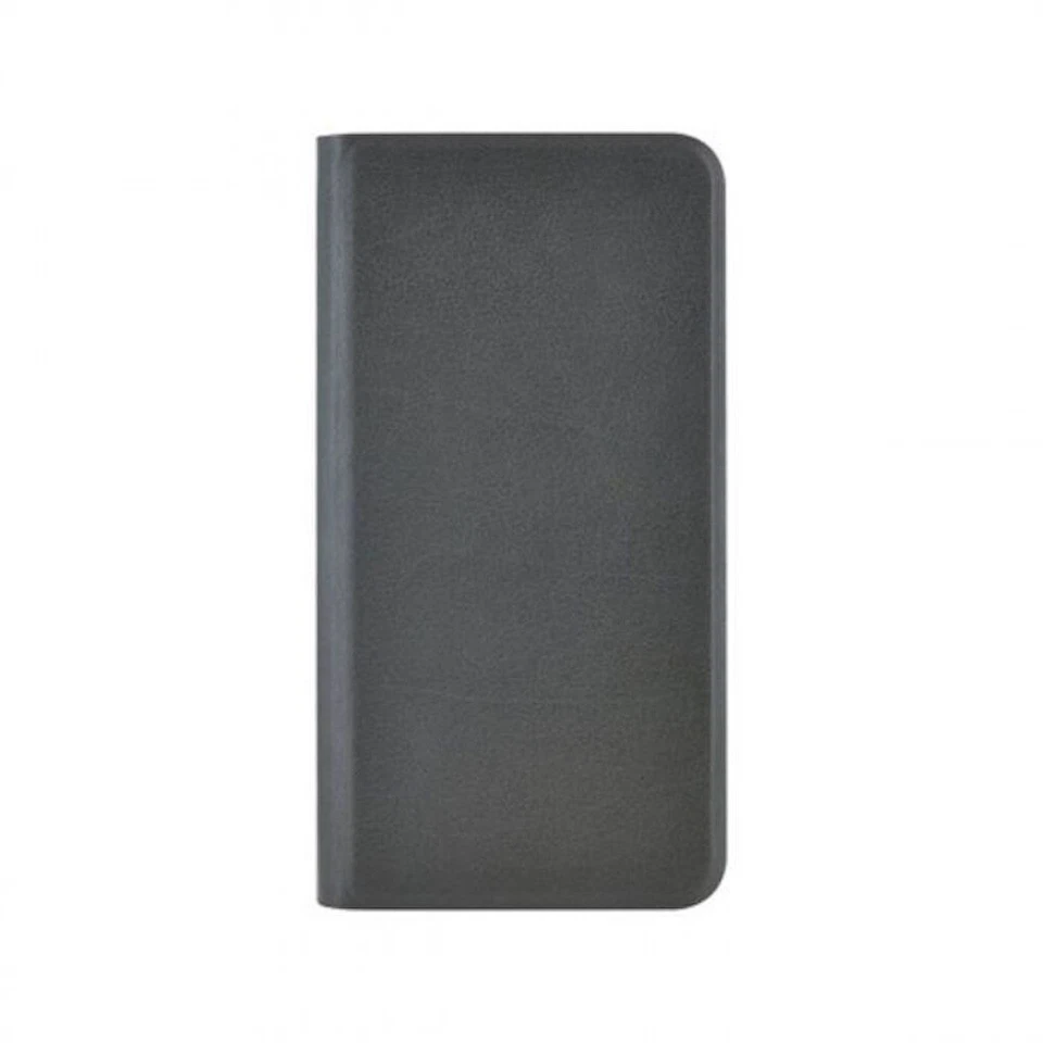 ETUI FOLIO A RABAT SAMSUNG GALAXY S6 EDGE PLUS NOIR ECO-CUIR (PU) - Photo 1/1