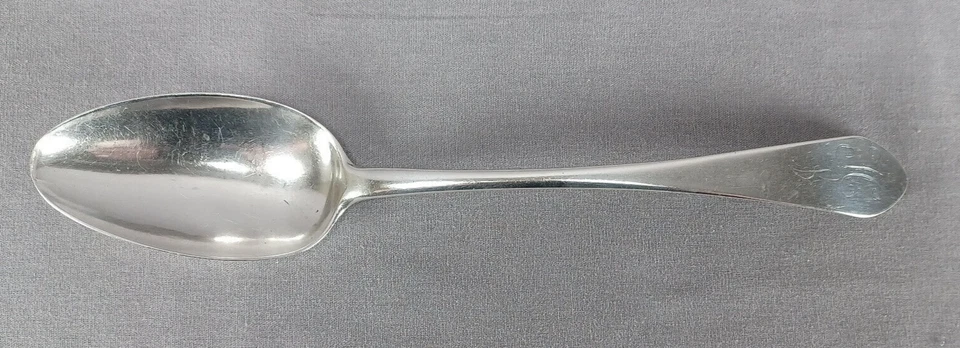 John Gardner Nueva Londres Connecticut Moneda Monograma Cuchara Plata C1734-1776 Foto 1 de 4