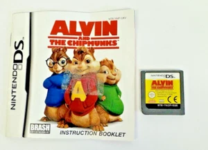 ALVIN & THE CHIPMUNKS NINTENDO DS Cartridge & Booklet ONLY New - Picture 1 of 2