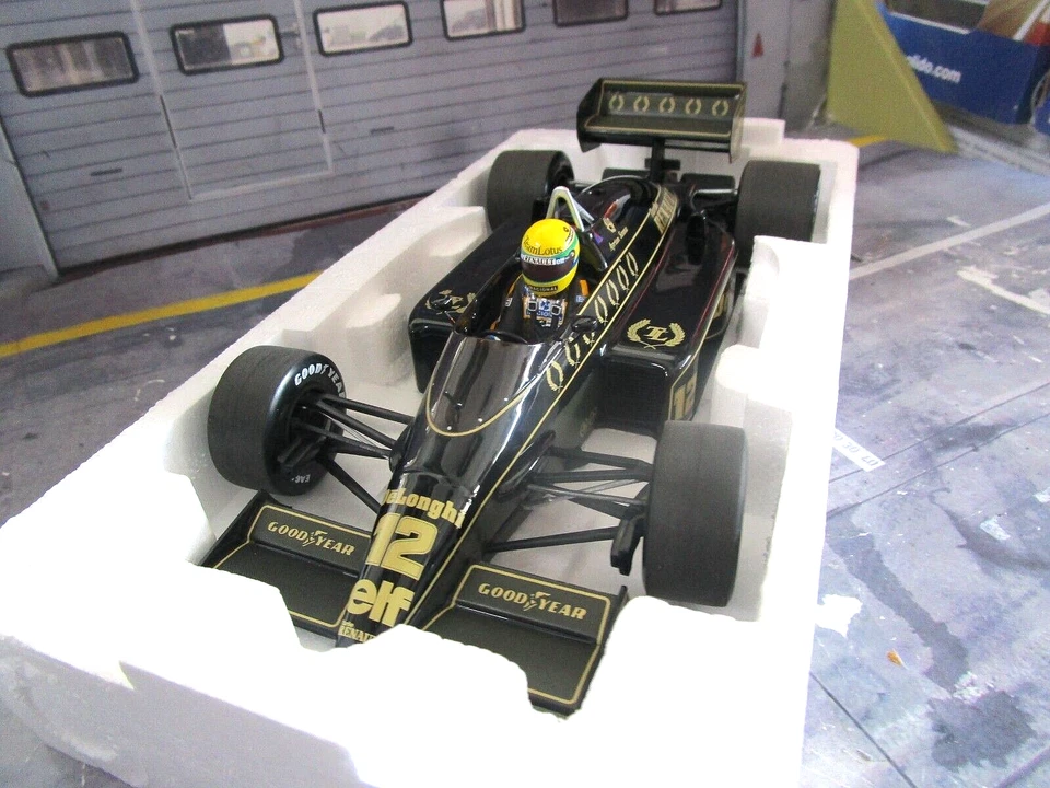 MINICHAMPS 1 18 Lotus Renault 98T Ayrton Senna 1986 Dirty Version 540863812