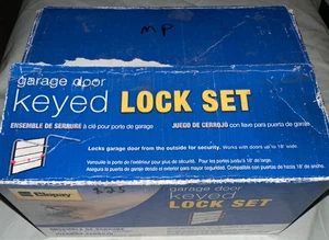 Clopay Garage Door Keyed Lock Set Outdoor Security - Picture 1 of 11