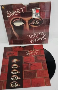 SWEET Lp GIVE US A WINK! On Capitol - Vg+ VINYL RECORD ALBUM 1976 - Picture 1 of 8