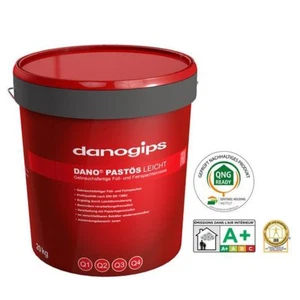 2 x Danogips DANO® Pastös Leicht Füll- & Feinspachtel Spachtelmasse Q1-Q4 20 kg - Bild 1 von 3