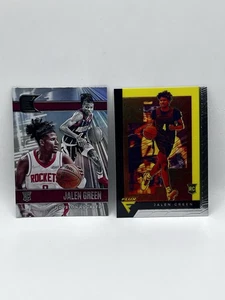 Jalen Green Rookie 20-21 Chronicles & Flux Rookie 2021 Chronicles (RC) Lot Of 2 - Picture 1 of 3