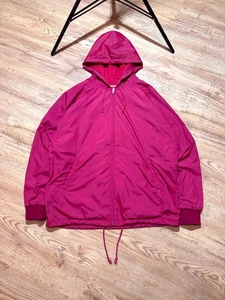 Supreme SS12 Coach Jacket Red Back Big Logo Windbreaker Men's Size M - Picture 1 of 16