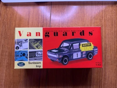Vanguards Corgi 1:43 Sunbeam Imp George Bevans 1972 Race Car VA26007 - Image 1 of 4