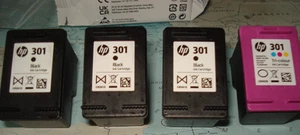 Tintenpatronen, HP 301, leer, f. HP Officejet, z. B.: für 4630, u. viele andere - Zdjęcie 1 z 8