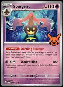 2024 Pokemon Gaming Trick or Trade Gourgeist #078/182 - Picture 1 of 10