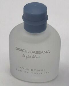 Dolce & Gabbana Light Blue .15oz 4.5ml travel size mens
