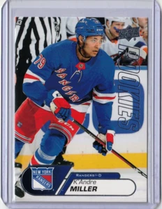 K'ANDRE MILLER 20/21 Upper Deck UD Rookies Box Rookie Card #15 New York Rangers - Picture 1 of 2