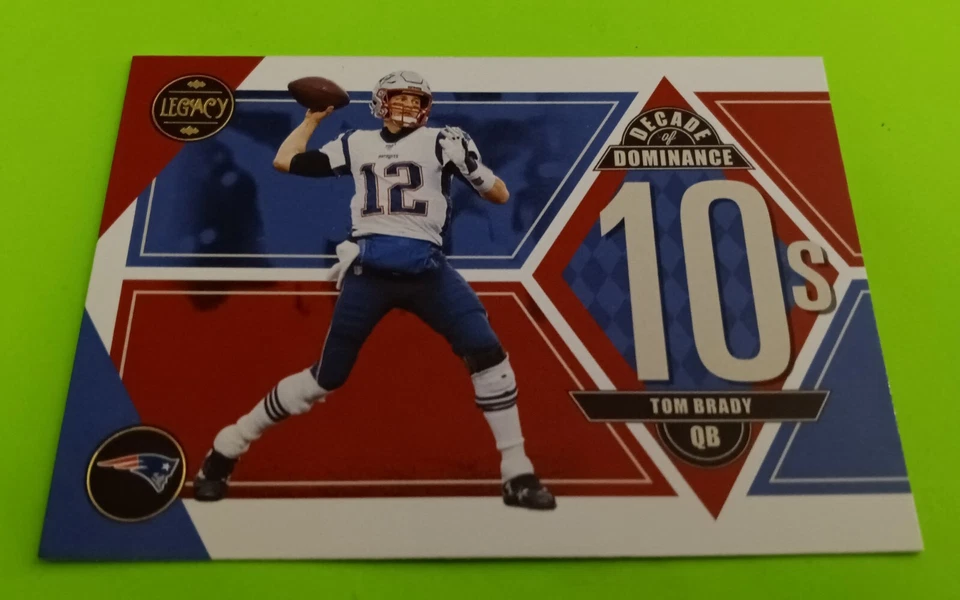 2022 Tom Brady Panini Legacy NFL Decade Of Dominance New England Patriots MINT  - Image 1 of 1