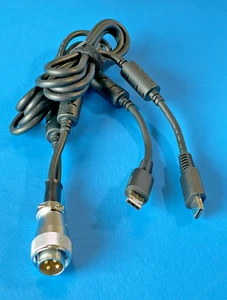DC Cable w/ dual square plugs for EUROCOM 780W AC Adapter, for Clevo X170KM/SM - Bild 1 von 3