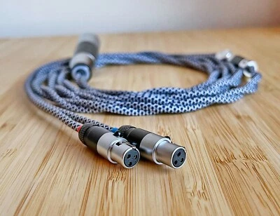 Cryogenic Treated Litz pure silver balanced audio cable for ABYSS AB 1266 PHI TC - Image 1 of 4