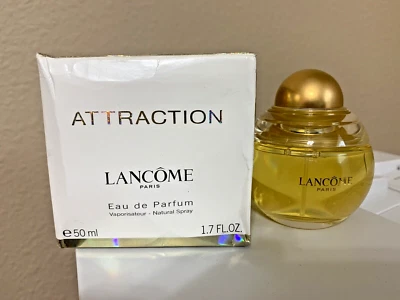 NUEVO EN CAJA Attraction by Lancome eau de parfum spray 50 ml 1,7 fl oz difícil de encontrar  Foto 1 de 4